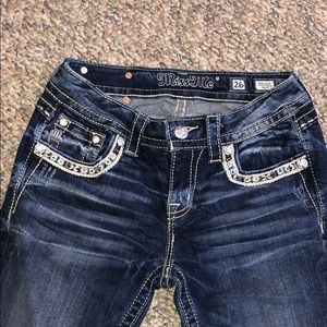 Miss Me Mid Rise Jeans 26/34 Inseam